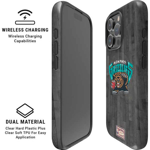 NBA Memphis Grizzlies Hardwood Classics iPhone 16 Pro Magsafe Impact Case